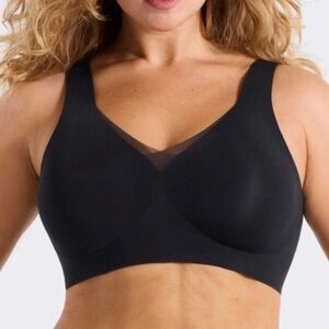 Evelyn & Bobbie Evelyn Mesh Bra Size 2X In Black
